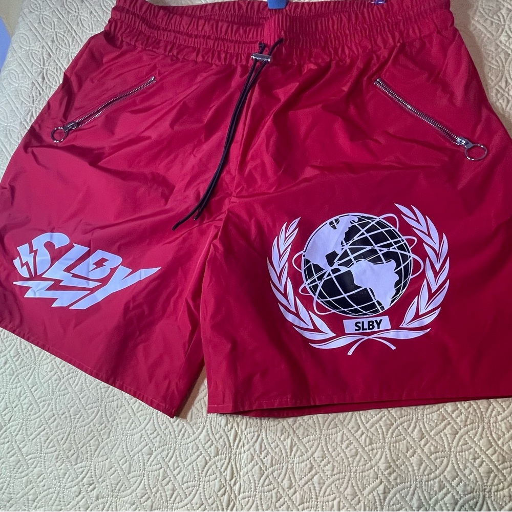 Red Men's Shorts
